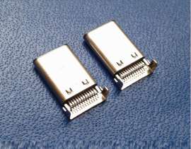 金达瑞优势供应USB type-c公头贴板连接器 USB type c公头沉板插头