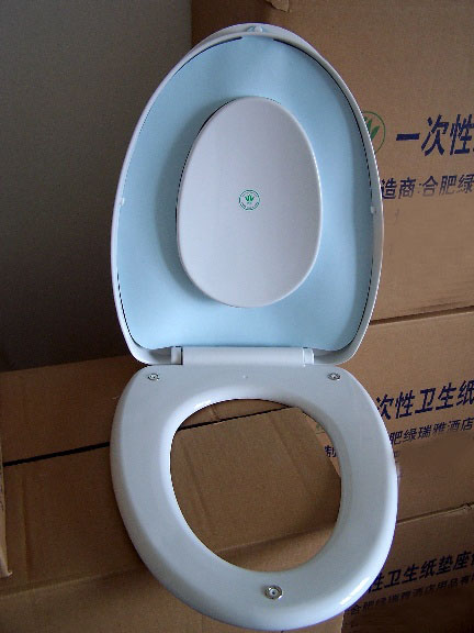 卫生洁具-自动垫纸马桶盖（003）
