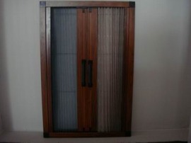 风琴式折叠纱窗纱门