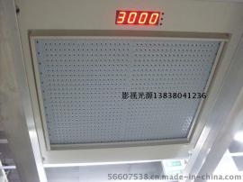 电视台演播室观众席灯光系统led遥控电动旋转可调角度嵌入式600*600三基色格栅灯