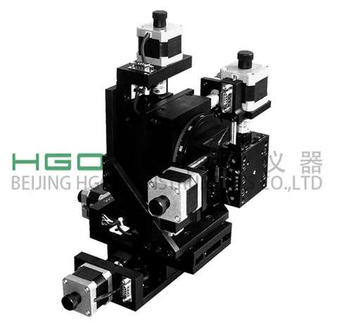 HGAA601精密电动组合移动台/六维电控位移台/光学实验多轴调整台