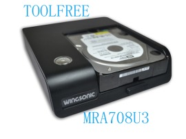 MRA708U3 2.5+3.5寸外接硬盘盒