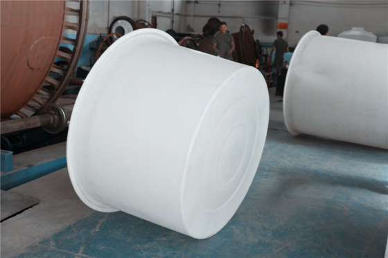 100L塑料圆桶，白色塑料圆桶