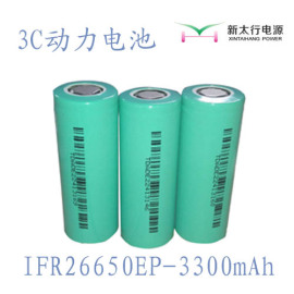 26650-3300动力电池_锂电池_磷酸铁锂圆柱电池