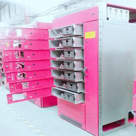 厂家MNS低压联络柜 成套电气柜0.4KV电容补偿柜 抽屉式电柜